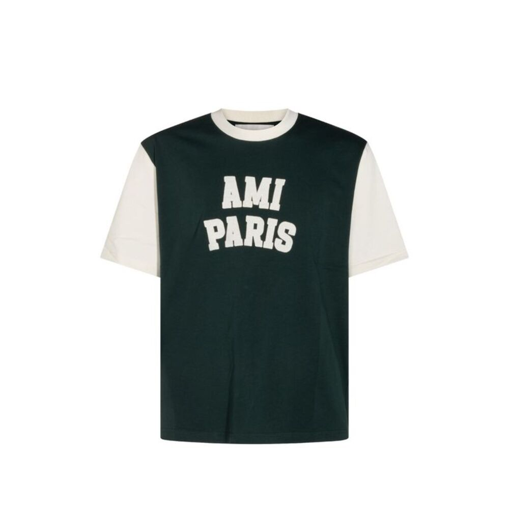 Ami Paris Men's T-Shirts And Polos Green